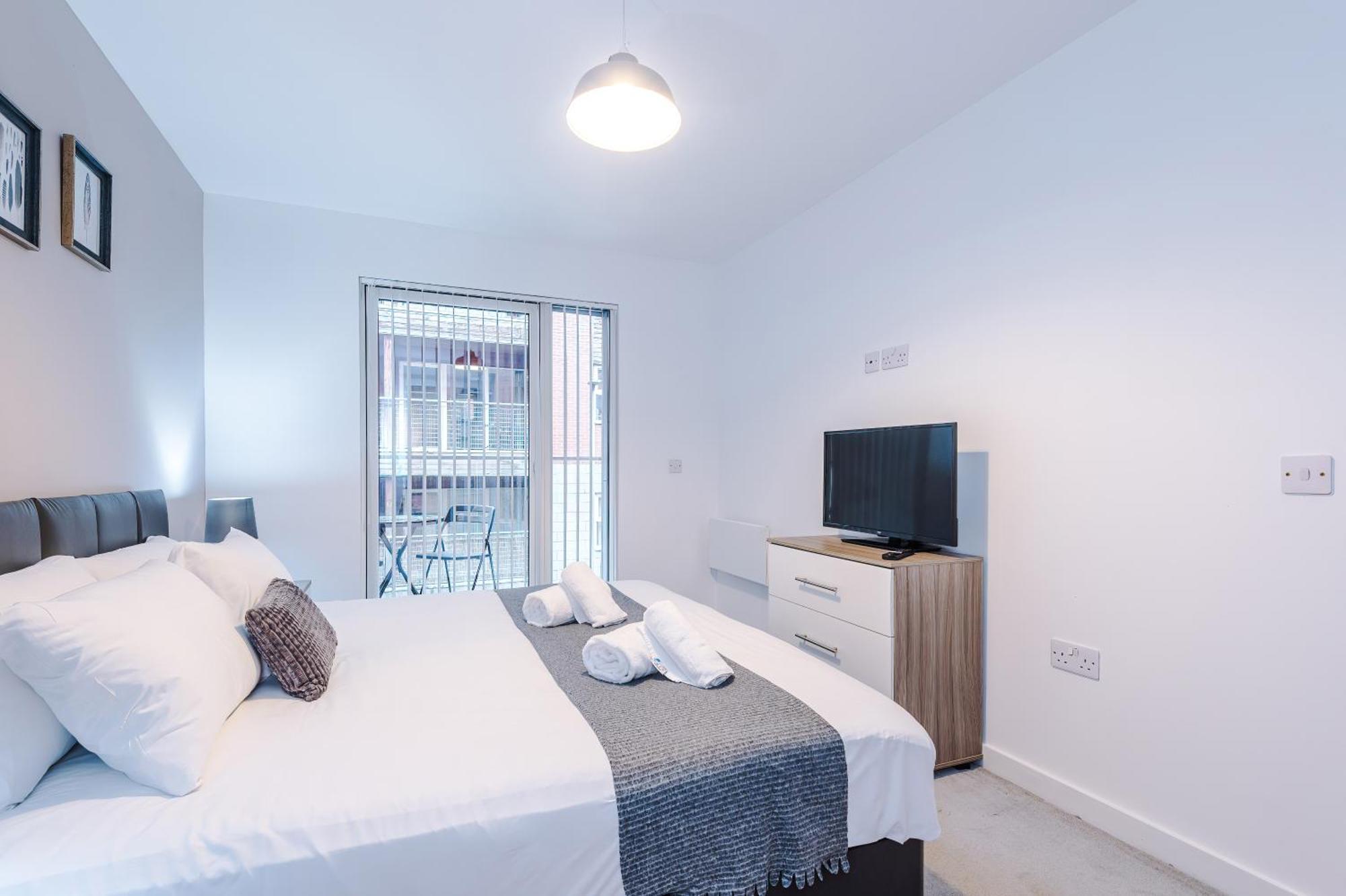 Hilltop Serviced Apartments- Northern Quarter Манчестер Номер фото
