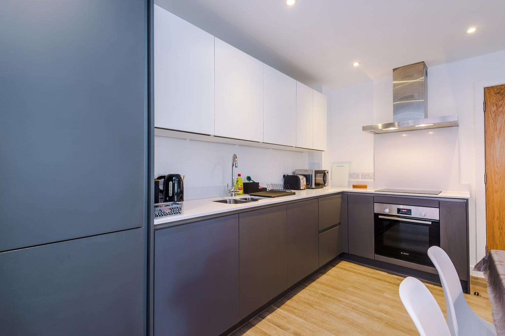 Hilltop Serviced Apartments- Northern Quarter Манчестер Номер фото