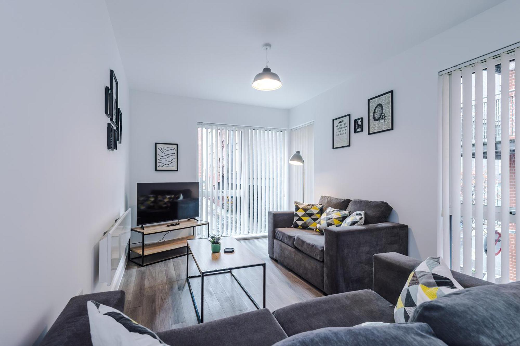 Hilltop Serviced Apartments- Northern Quarter Манчестер Номер фото